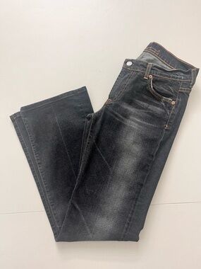 7 For All Mankind Women’s Bootcut Jeans Dark Wash Y2K
